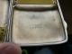 Solid Silver Cigarette Case (birmingham 1918) 91.  7gram Cigarette & Vesta Cases photo 4