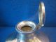Enormous Large Capstan Silver Inkwell Fully Hallmarked Heavy 395 Grms Other photo 4