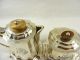 Silver Plated Royal Sheffield Miniature Teapot & Sugar Pot Engraved Tea/Coffee Pots & Sets photo 4