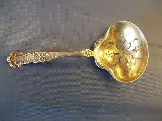 Sterling Silver Gorham Sugar Sifter Buttercup 1899 American photo