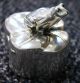 Authentic Tiffany & Co.  Sterling Silver Frog Pill Box 925 Italy Boxes photo 4