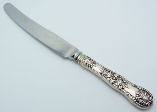 Tiffany & Co.  Sterling Silver Dinner Knife English King 1885 photo