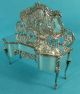 Sterling Silver Novelty Jewellery Box Dressing Table Dresser William Comyns 1901 Boxes photo 3