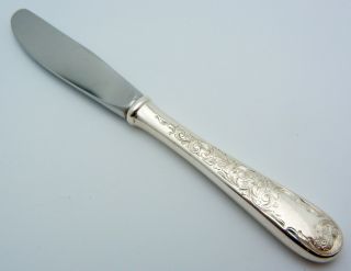 Kirk Sterling Silver Butter Knife Old Maryland Engraved photo