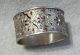 Vintage Russian 84 Silver And Enamel Napkin Ring Russia photo 1