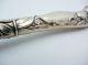 C.  B.  &m.  Sterling Silver Handled Cheese Knife Fruit & Palm Trees Other photo 3