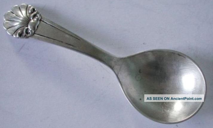 George Jensen ? (possibly) Teacaddy Spoon - Danish Silver Other photo