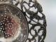 ‹ (•¿•) › 1916 : A Lovely Dutch Silver Tea Strainer With Leaves & Birds Tea/Coffee Pots & Sets photo 3