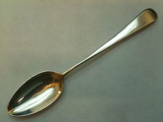 Antique Solid Silver Georgian Tea Spoon London 1795 Ref 422/4 photo