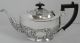 Silver Plated Tea Set Tea Pot C1900 Embossed Milk Jug Sugar Bowl Vintage Tea/Coffee Pots & Sets photo 1
