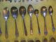 Lot 53 Old Antique Silverplate Flatware Advertising / Unique Makers Mixed Lots photo 3