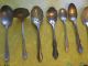 Lot 53 Old Antique Silverplate Flatware Advertising / Unique Makers Mixed Lots photo 4