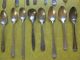 Lot 53 Old Antique Silverplate Flatware Advertising / Unique Makers Mixed Lots photo 6