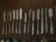 Lot 53 Old Antique Silverplate Flatware Advertising / Unique Makers Mixed Lots photo 8