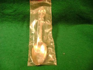 Gorham Sterling Lascala T Spoon Never Out Of Plastic Bag photo