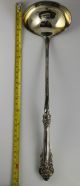 1941 Wallace Grande Baroque Sterling Silver Hollow Handle Soup Ladle Wallace photo 4