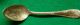 5 Silver Plated Souvenir Spoons.  Pres.  Mckinley,  Boston,  Niagra Falls,  2 Others Souvenir Spoons photo 4
