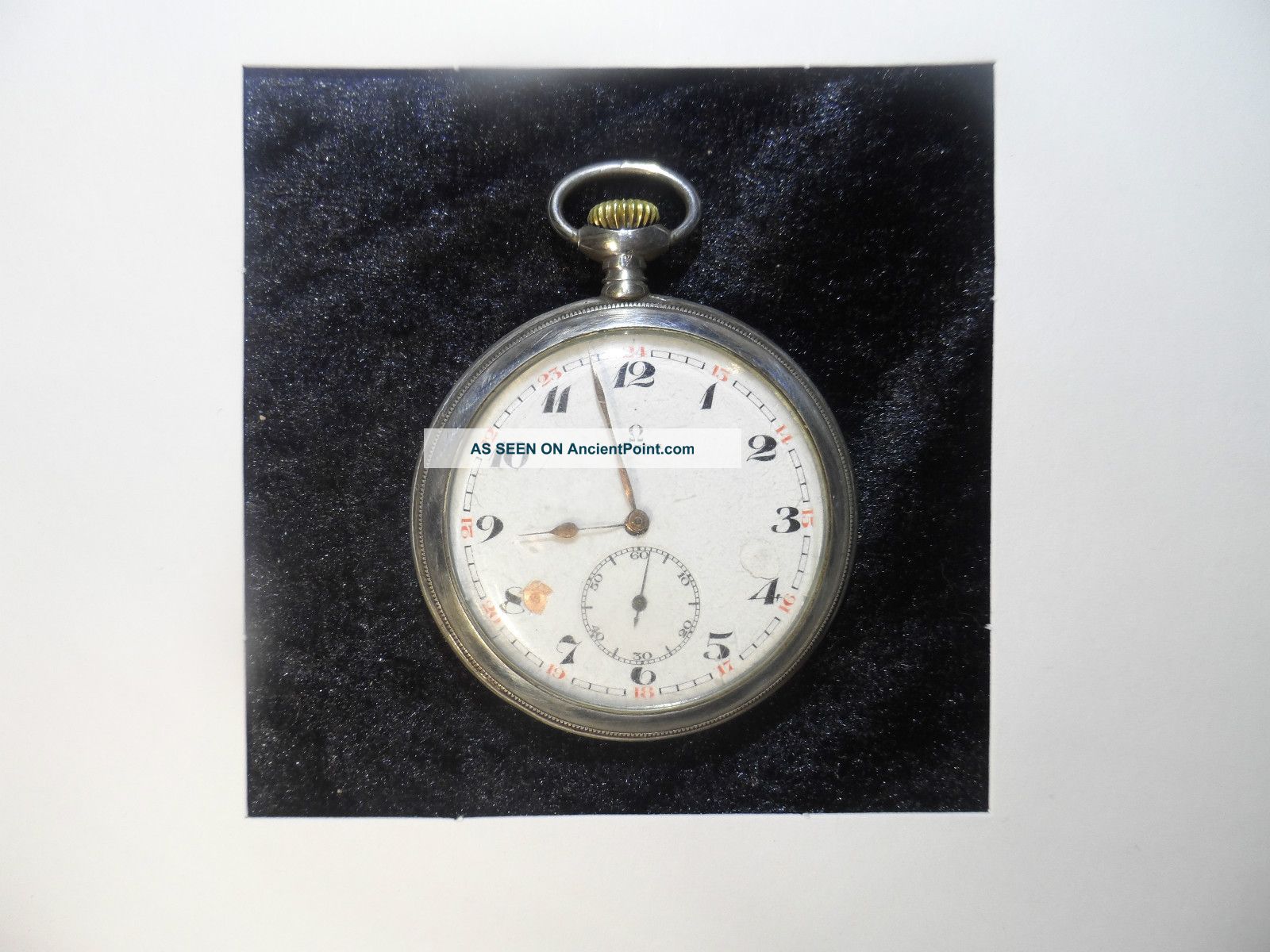 Omega Solid Silver Pocket Watch.  From 1920 Uncategorized photo