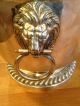 Webster & Wilcox International Silver Co Large Ice Bucket Lion Heads Other photo 6