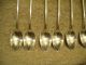 6 Rogers 1911 Old Colony Iced Tea Spoons Silverplate Victorian International/1847 Rogers photo 2