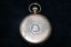 Aaron Lufkin Dennison Hallmarked Silver Watch - 1931 Record Dreadnought Pocket Watches/ Chains/ Fobs photo 1