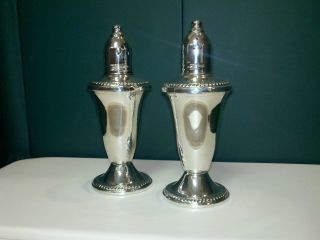 Duchin Creation Sterling Silver Salt & Pepper Shaker Set photo