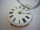An Antique Solid Silver Pair Cased Verge Fusee Pocket Watch Uncategorized photo 5