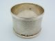 English Sterling Silver Napkin Ring 1931 No Monogram Henry Griffith & Sons Napkin Rings & Clips photo 1