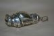 Antique Nickel Silver Baby Rattle Other photo 4