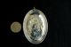 Towle Sterling Silver Christmas Ornament 1972 Oval W/ Cross & Birds Other photo 2