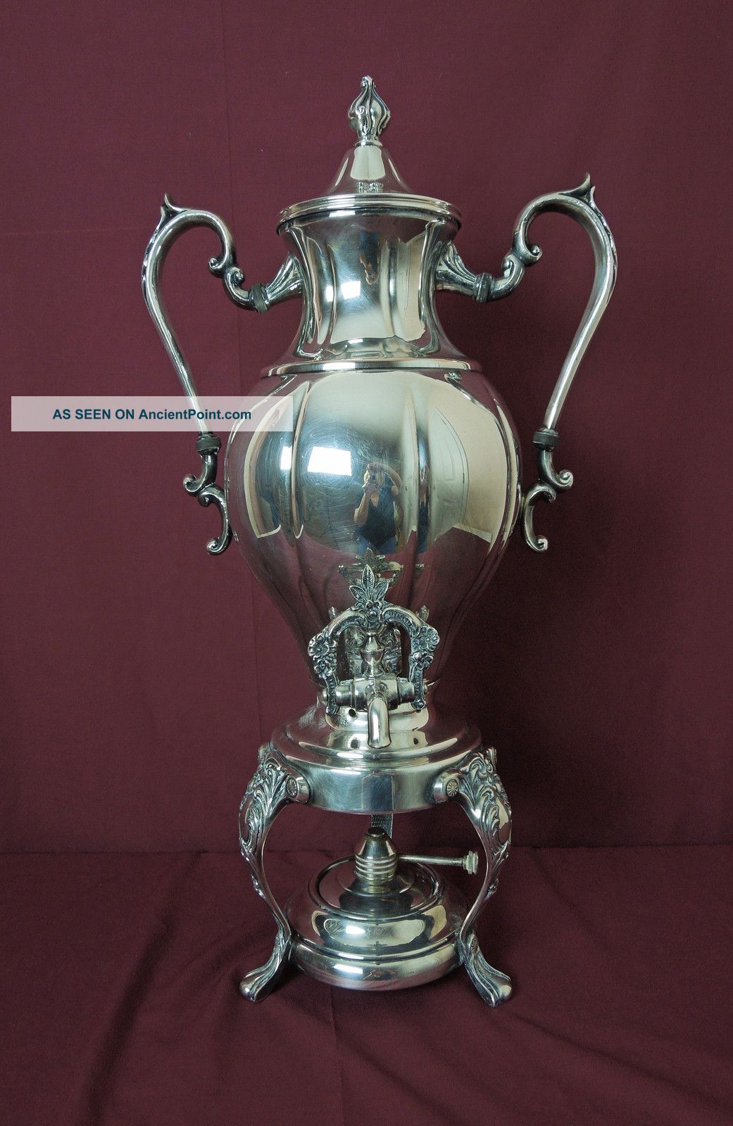 Exquisite X Large 1940’s Sheridan Silver Plated Samovar 18 Cups Tea/Coffee Pots & Sets photo