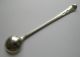 A George Iii Provincial Silver Salt Spoon,  Richard Richardson Iv,  Chester,  C1780 Other photo 1