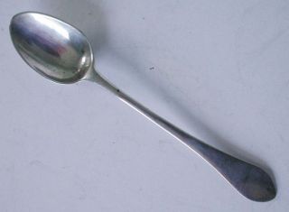 Unmarked Dognose Rattail Teaspoon - Possibly Britannia Standard photo