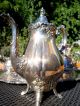 Amazing Wallace Grand Baroque Silver Plate Tea And Coffee,  Samovar Tray Set Tea/Coffee Pots & Sets photo 3