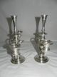 2 Antique Samuel S Kirk 10/49 3 Tiered Sterling Silver Candlelabra Candlestick Candlesticks & Candelabra photo 1