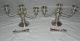 2 Antique Samuel S Kirk 10/49 3 Tiered Sterling Silver Candlelabra Candlestick Candlesticks & Candelabra photo 2