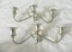 2 Antique Samuel S Kirk 10/49 3 Tiered Sterling Silver Candlelabra Candlestick Candlesticks & Candelabra photo 7