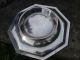 French 1920s Art Deco Fruit Bowl Dish 480g Approx Solid Minerva Stamped Silver Platters & Trays photo 2