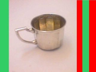 Vintage Webster Sterling Baby Cup Dated 1927 photo