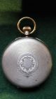 Solid Silver Pocket Watch - - J.  W.  Benson Ltd.  Of London.  Hallmarked: - London 1919 Pocket Watches/ Chains/ Fobs photo 2