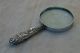 Victorian Sterling Silver Handled Magnifying Glass 6 1/4  Long Other photo 1