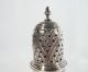 1785 Antique Georgian Sterling Silver Sugar Caster Muffineer Shaker 5 1/2 Inches Sugar Bowls & Tongs photo 3