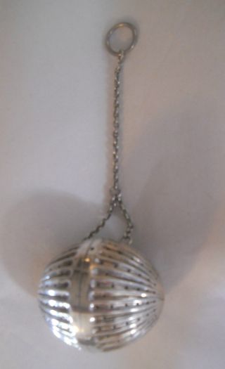 Tiffany & Co Sterling Silver Tea Ball Strainer photo