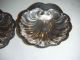 Pair Of Sterling Silver Shell Shape Trinket Dishes Dishes & Coasters photo 3