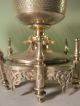 Pair Antique Turkish Silver With Gold Wash Ottoman Empire Museum Quality Vases Middle East photo 6