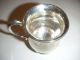 Silver Christening Mug Of Plain Baluster Shape By William Adams 1913 Cups & Goblets photo 3