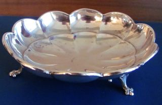 Watson Sterling Silver Footed Dish Bonbon Candy Use Or Scrap 125 G / 4.  41 Oz photo