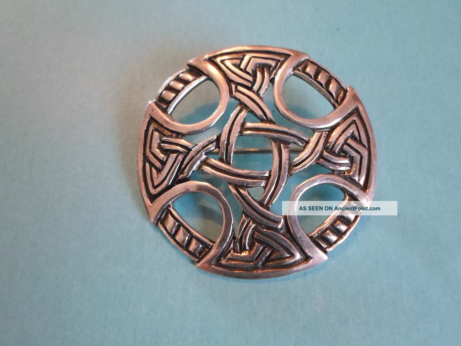 Scottish Silver Inverness Made Brooch J F Other photo