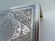 Finest Large Heavy Antique Persian Islamic Solid Silver Cigarette Case 206 Grams Middle East photo 6