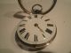Antique London George 1v Solid Silver Pair Cased Verge Pocket Watch Dated 1826 Uncategorized photo 1